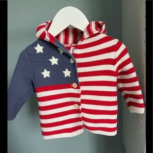 Gap American flag sweater